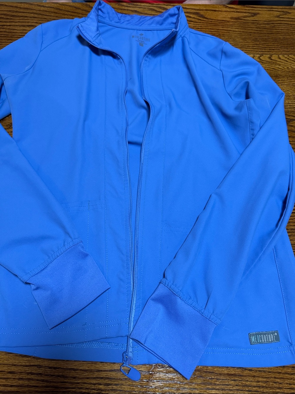 Bright Blue Full-Zip Jacket